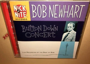 Bob Newhart CD Button Down Concert Live Recording Best of Album (Nick at Nite) - Imagen 1 de 5
