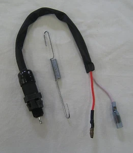 Bremslichtschalter/Stopplichtschalter hinten mit Kabel u.Feder Honda Suzuki MZ  - Bild 1 von 1