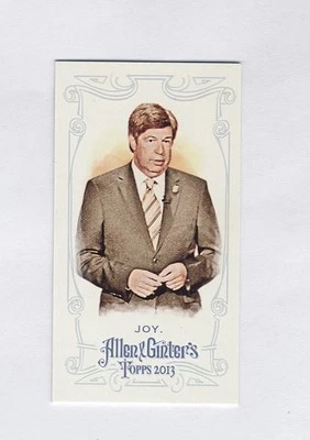 2013 Topps Allen and Ginter Mini Bazooka Back #184 Mike Joy 1/25 - Image 1 of 2