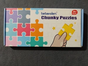Beberolen Set Of 4 Wooden Animal Jigsaw Puzzles, 3+ ***NEW*** - Picture 1 of 3