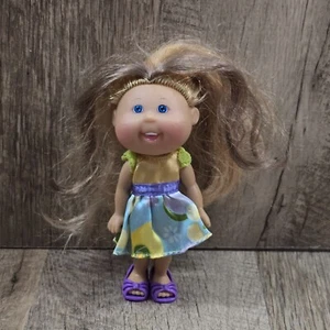 2006 OAA Cabbage Patch Kids 5" Puppe mit blonden & blauen Haaren selten - Bild 1 von 9