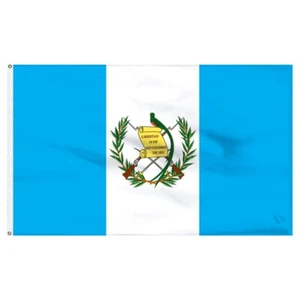 Guatemala Flagge 3x5 Fuß Outdoor Indoor robust Polyester Banner Fahnenmast bereit - Bild 1 von 1