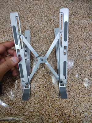 Portable Adjustable Aluminum alloy Laptop Stand Notebook Tablet Holder Foldable - Image 1 of 4