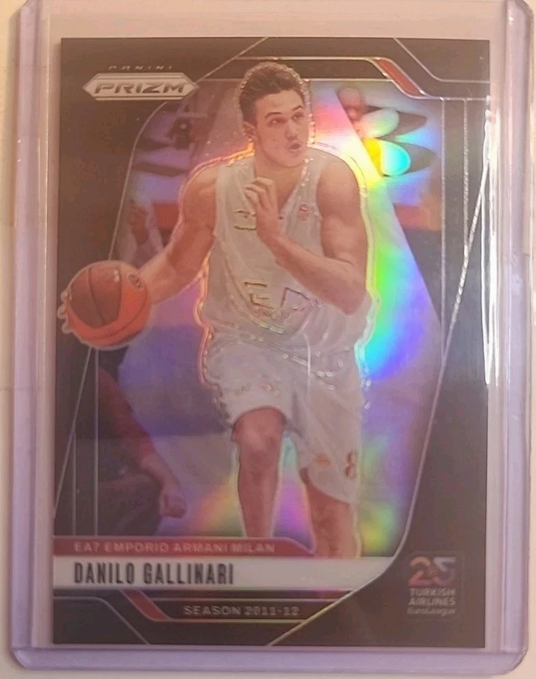 2024-25 Panini Prizm Turkish Airlines Euroliga Danilo Gallinari #10 negro 1/1 Foto 1 de 4