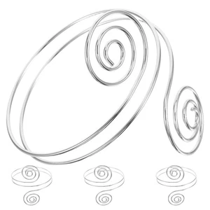  4 Pcs Punk-Metallarmband Armreif Oberarm Oberarmreif Armspange Coil Jewelry - Bild 1 von 12