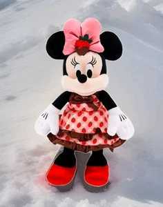 NIB! Disney Mickey's Minnie Mouse Plush Chocolate Covered Strawberry 13'' Tall - Picture 1 of 4