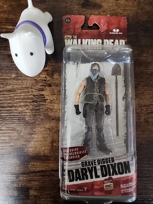 Figura The Walking Dead Grave Digger Daryl Dixon Serie 7 McFarlane Toys Foto 1 de 4