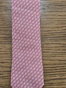 Salvatore Ferragamo Mens Red Tie - Picture 1 of 3