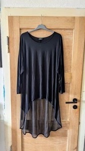 AKH ♥ Lagenlook Tunika Long Shirt Kleid 50 52 54 Oversized*hinten länger*A-Linie - Bild 1 von 6
