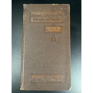 Modern Salesmanship LaSalle Ext Uni Antique 1922 HC Books Set Vols 1-18 (no #13) - Picture 1 of 24