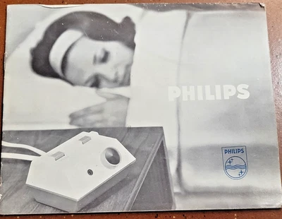 PHILIPS Electric Blanket Instruction Manual 1960s  Original - Coperta Elettrica - Image 1 of 4