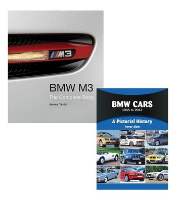 BMW Cars 1945 to 2013 & M3 Complete Story 2 Book Set - Image 1 of 3