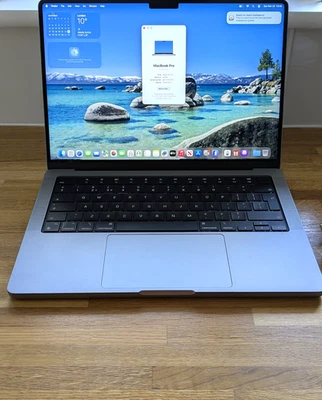 Apple MacBook Pro 14  2021 M1 3.2GHz 16GB 512GB Tahoe 26.1 OS Space Grey R90. - Image 1 of 4