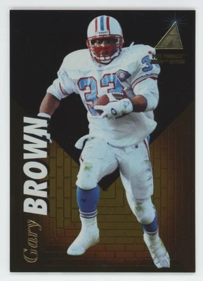 1995 Zenith Gary Brown Houston Oilers #Z83 - Image 1 of 2