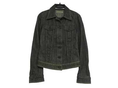 Chaqueta Denim Bottega Veneta Talla 38 Negra Usada Foto 1 de 4