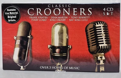 Classic Crooners by Various Artists (4 CD Set, 2001) Sinatra, Como, Crosby, Cole - Image 1 of 4