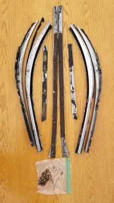 1/4 Window & Door Trim Hardtop Chevy Chevrolet 49 1949 50 1950 1952 1951 52 1952 - Image 1 of 4