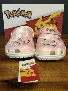 Zueco Clásico Crocs X Pokémon Jigglypuff con Estrella Iluminada Niños Talla 6 - Imagen 1 de 5