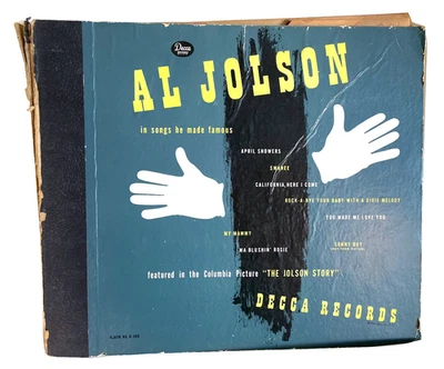 Al Jolson 78rpm Set Decca Records #A-469 In Songs He Made Famous - Image 1 of 4