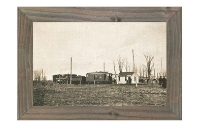 Estación de tren de ferrocarril depósito South Lansing Nueva York NY Foto 1 de 2