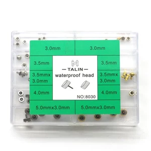 Watch Accessories Watch Head Crowns Domes Flats Watches Handles Repair Tools - Imagen 1 de 8