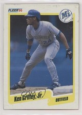 1990 Fleer Wax Box Bottoms Ken Griffey Jr #C-10 HOF
