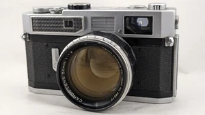 Canon model 7 avec objectif Canon Lens 1.2/50mm, monture 39mm LTM L39 Leica - Imagen 1 de 18