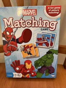 Marvel Matching Game Super Hero Adventures Kids Memory Game NEW - Picture 1 of 2