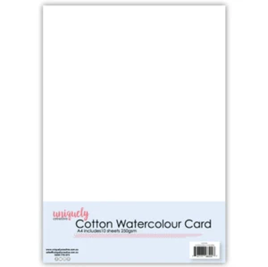 Uniquely Creative A4 Cotton Watercolour Card 250gsm (10 Sheets) - Bild 1 von 1