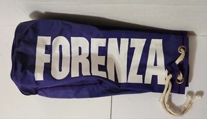 Vintage 1980s FORENZA Duffle Travel Bag Sports RETRO Purple 25” Tall - Picture 1 of 8