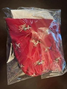 Little Girl Red Reindeer Print Sweatshirt And Ruffles Pants 3-4 Years - Picture 1 of 8