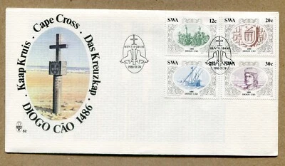 SOUTH WEST AFRICA (NAMIBIA) Diogo Cao First Day Cover. 1986 01, 24 FDC - Image 1 of 2