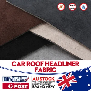 Automotive Cabin Headliner Fabric Trim Car Roof Lining Foam Perfect Match - Picture 1 of 26