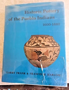 HISTORIC POTTERY OF THE PUEBLO INDIANS 1600-1880 HC W/ DJ 1974 FIRST - Picture 1 of 9