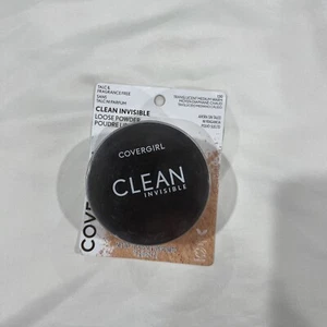 Covergirl #130 TRANSLUCENT MEDIUM WARM Clean Invisible Loose Powder .63 oz. NIP! - Picture 1 of 2