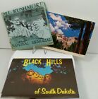 Black Hills, South Dakota Sd Mount Rushmore Natl Memorial Vtg Postcards Souvenir