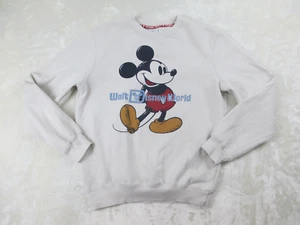 Disney Sweater Womens Extra Small White Mickey Mouse Pullover Casual Ladies* - Picture 1 of 13