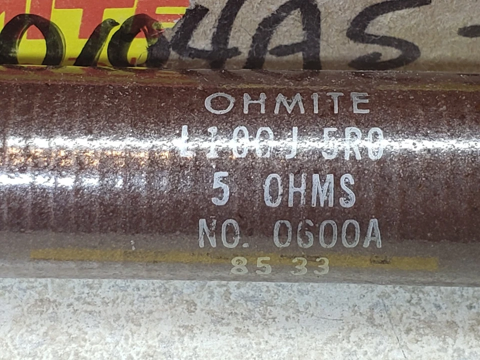 Ohmite L100J5R0 Resistor 100w 5 Ohm