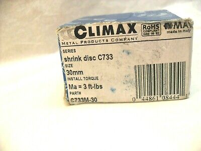  Climax Shrink Disc C733 30mm - C733M-30 Nib • 43.86£