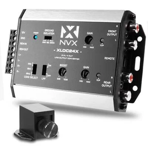 NVX XLOC24X 2 inputs / 4 outputs Line Output Converter with Remote Level Control - Picture 1 of 13