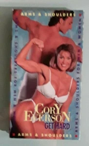 cory everson  GET HARD ARMS & SHOULDERS    VHS VIDEOTAPE  - Picture 1 of 1