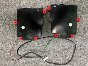 Genuine 9W Speakers Set with 8 Screws for Dell U3818DW Flat Panel Curved Monitor - Picture 1 of 10