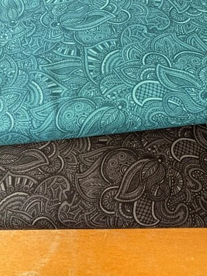 Andover Patchworkstoff COUNTRY FRESH Paisley Paisleymuster Dekostoff - 2 Farben - Bild 1 von 4