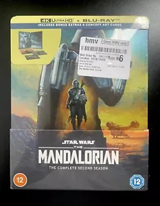 THE MANDALORIAN: COMPLETE SECOND SEASON 4K UHD + BLU-RAY STEELBOOK - Picture 1 of 8