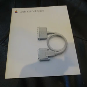 Vintage Apple "Apple SCSI Cable System" User's Guide - 1987 - Picture 1 of 1