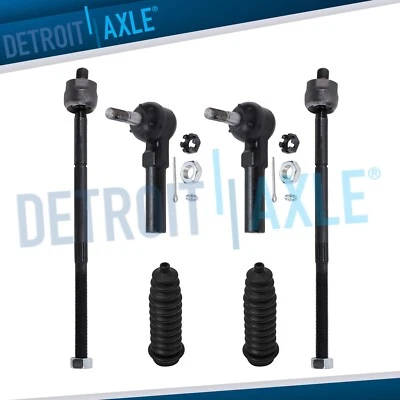 Juego de 6 barras de amarre interiores exteriores y botas de rack para 96-00 Dodge Caravan Voyager Foto 1 de 4