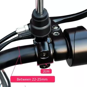 Abrazadera de soporte de montaje adaptador de espejo de manillar para espejo de motocicleta de 10 mm - Imagen 1 de 12