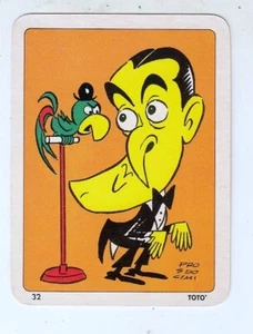 Carta Bruno Prosdocimi TOTO' Antonio De Curtis Caricatura - Anni 60/70 Card - Picture 1 of 2