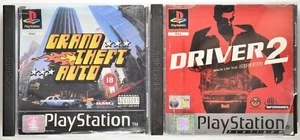 GTA & Driver 2 PS1 | TESTED | 1997 | Read Description - Picture 1 of 8