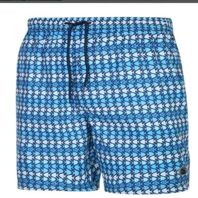 Espionage SW086 Pesce Stampa Nuoto Shorts Per Big Uomo 2XL3XL4XL5XL6XL7XL8XL - Immagine 1 di 2